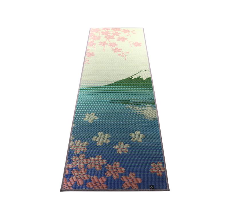 11柄から選べるデザイン国産畳ヨガマット SAKURA富士 60×180cm