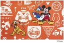 玄関マット Mickey/ミッキーと仲間達 75×120cm おしゃれ かわいい 洗える 滑り止め 屋内 野外 室内 フロアマット 日本製 エントランスマット ラグマット リビング 薄型 ドアマット オールシーズン 3