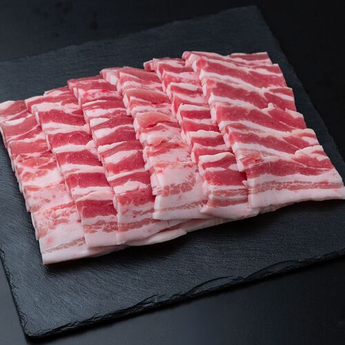 山形県食肉公社認定 山形豚 バラ焼肉（600g） 3