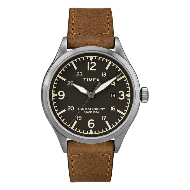 TIMEX TW2R71200 The Waterbury Collection ウォーターベリーコレクション Red Wing Shoe Leather アナログ レザー ベルト ブラウン ブラック ユニセックス メンズ レディース プレゼント カジュアル　腕時計 ウォッチ タイメックス 男女兼用