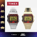 TIMEX タイメックス PACMAN TIMEX 80 Space Invaders コラボ メンズ レディース キッズ キャラクター ゲームキャラ 腕時計 TW2V30000 TW2V30100 インベーダー その1