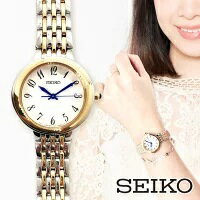 【楽天スーパーSALE スーパーセール】 SEIKO セイコー レディース腕時計 SRZ506P1 クォーツ シルバー ホワイト 29mm 日本製ムーブメント SEIKOボックス ギフト プレゼント