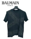 バルマン Tシャツ 13006 メンズ ブランド 黒 大特価 SALE BALMAIN PARIS t シャツ balmain t シャツ バルマン 服 バルマン パリス