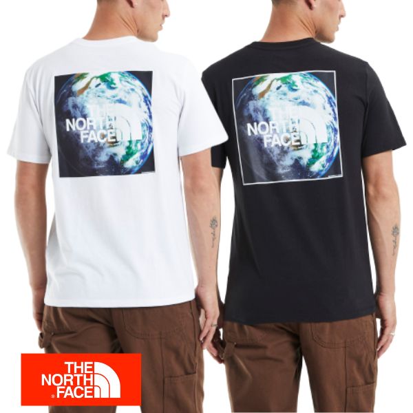 THE NORTH FACE ザ ノースフェイス NF0A5J9O メンズ 半袖 Tシャツ 地球 ロゴ Earth Day Recycled Tee