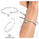 SWAROVSKI スワロフスキー Attract Soul バングル ハート ブレスレット アクセサリー