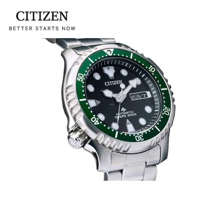 CITIZEN シチズン メンズ 腕時計 PROMASTER NY0084-89E 自動巻き ダイバーズウォッチ 日本未発売モデル グリーン ステンレス プロマスター 2