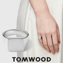TOM WOOD トムウッド Mini Signet Cushion リング ミニ シグネット クッション シルバーリング ピンキーリング スクエア