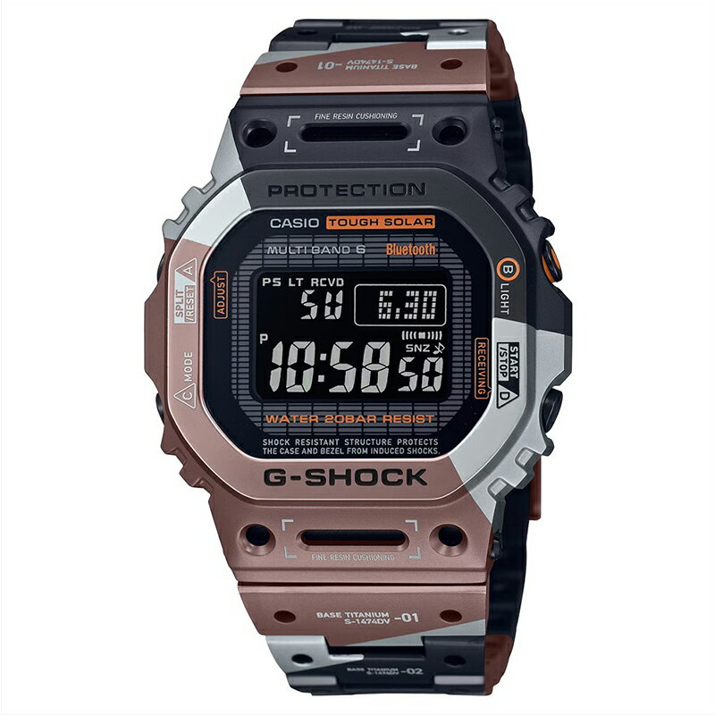 CASIO G-SHOCK GMW-B5000TVB-1 Bluetooth ȥ顼 ӻ (GMW-B5000TVB-1JRƱ)