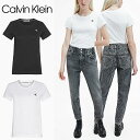Calvin Klein Jeans カルバンクライン ジーンズ J20J212883 オーガニックコットン Tシャツ レディース 半袖 綿 シンプル 定番 CK