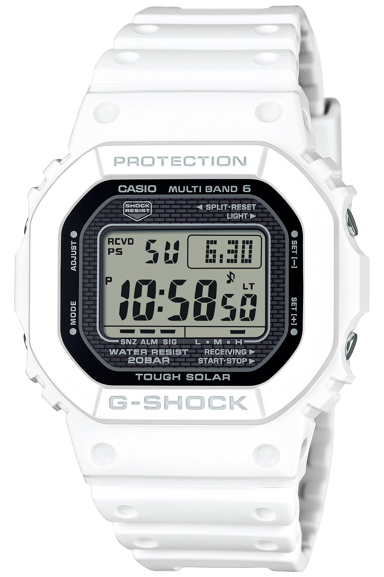 CASIO カシオ G-SHOCK Gショック GW-5000HS-7 ホワイト 白 電波ソーラー メンズ 腕時計 並行輸入品