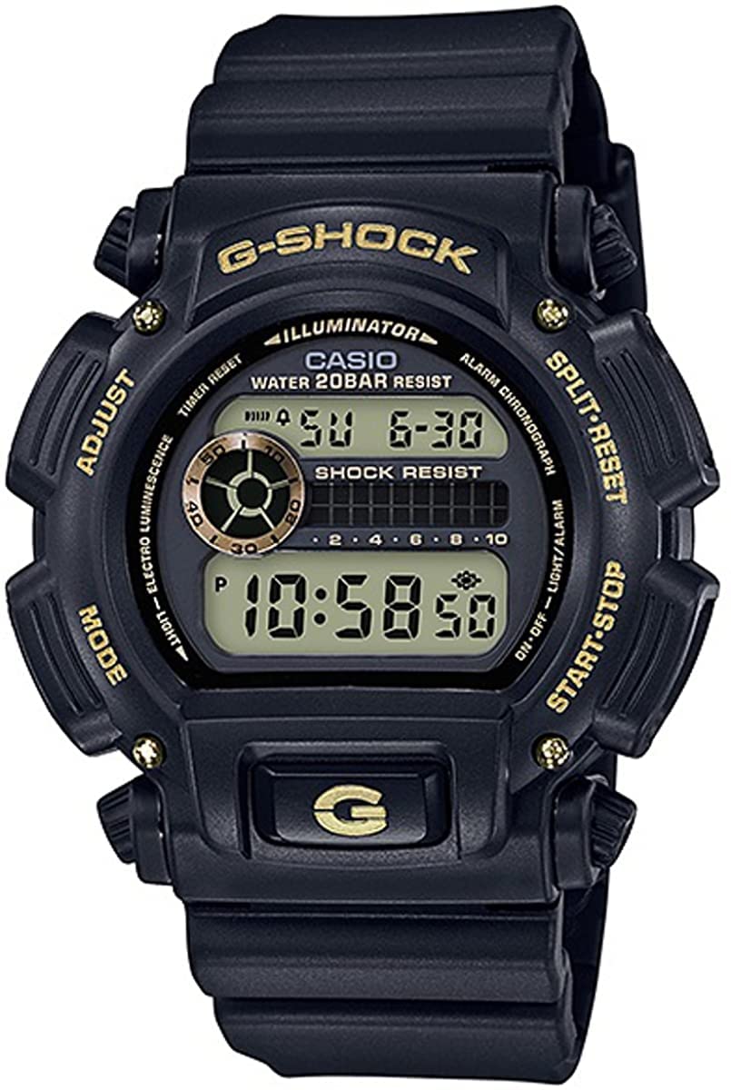 CASIO カシオ G-SHOCK Gショック DW-9052GBX-1A9 メンズ 腕時計 ブラック 黒 並行輸入品
