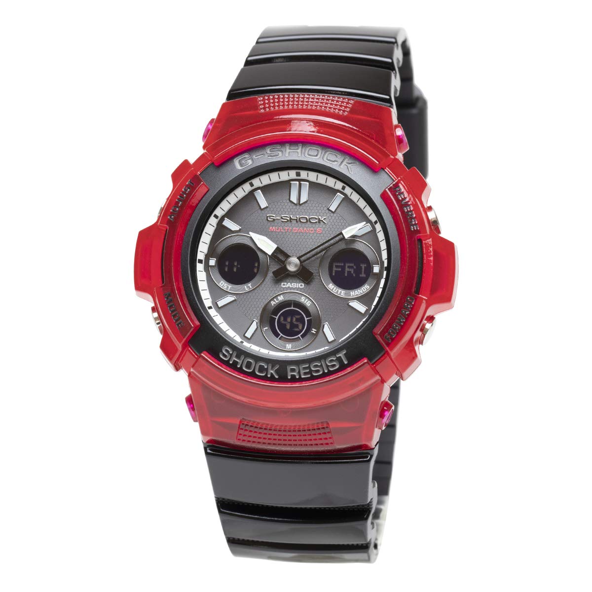 楽天市場】g-shock 赤（機能（腕時計・スマートウォッチ）ソーラー電波