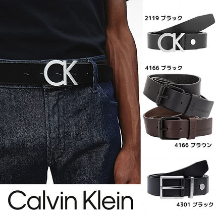 カルバンクライン ベルト（メンズ） Calvin Klein カルバンクライン ベルト メンズ ブランド CK 2119 4166 カルバン クライン アウトレット