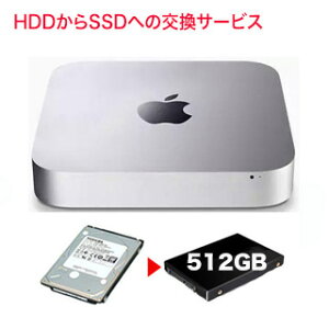 ¤ꤷƥեå塪 Mac mini 2014 / 2012 / 2011 ¢ȥ졼θ򴹥ӥ (HDD  SSD)  512GB  SSD ڱߤǤ