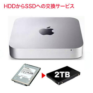 ¤ꤷƥեå塪 Mac mini 2014 / 2012 / 2011 ¢ȥ졼θ򴹥ӥ (HDD  SSD)  2TB  SSD ڱ