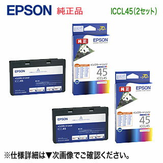 ڥͥݥءۡ2åȡ EPSONץ ICCL45 󥯥ȥå 4η  ܰѥ Բ