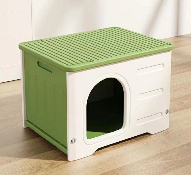 猫砂四季小型犬犬小屋屋外囲い猫ハウス防雨野良猫、屋外の巣