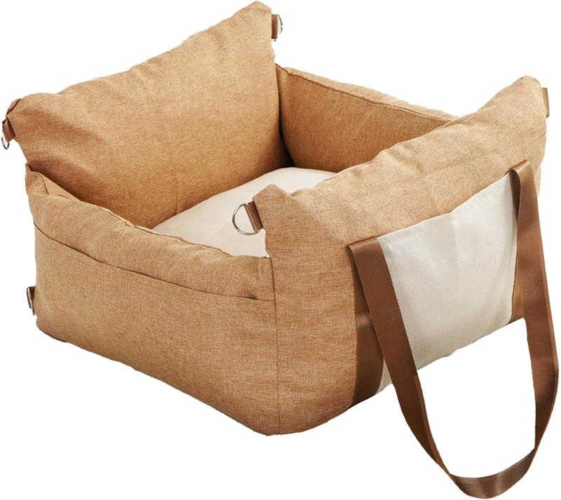 犬 車 シート ペット ドライブボックス 後部座席＆助手席対応 中型犬 猫対応 車内での飛び出し防止 天..