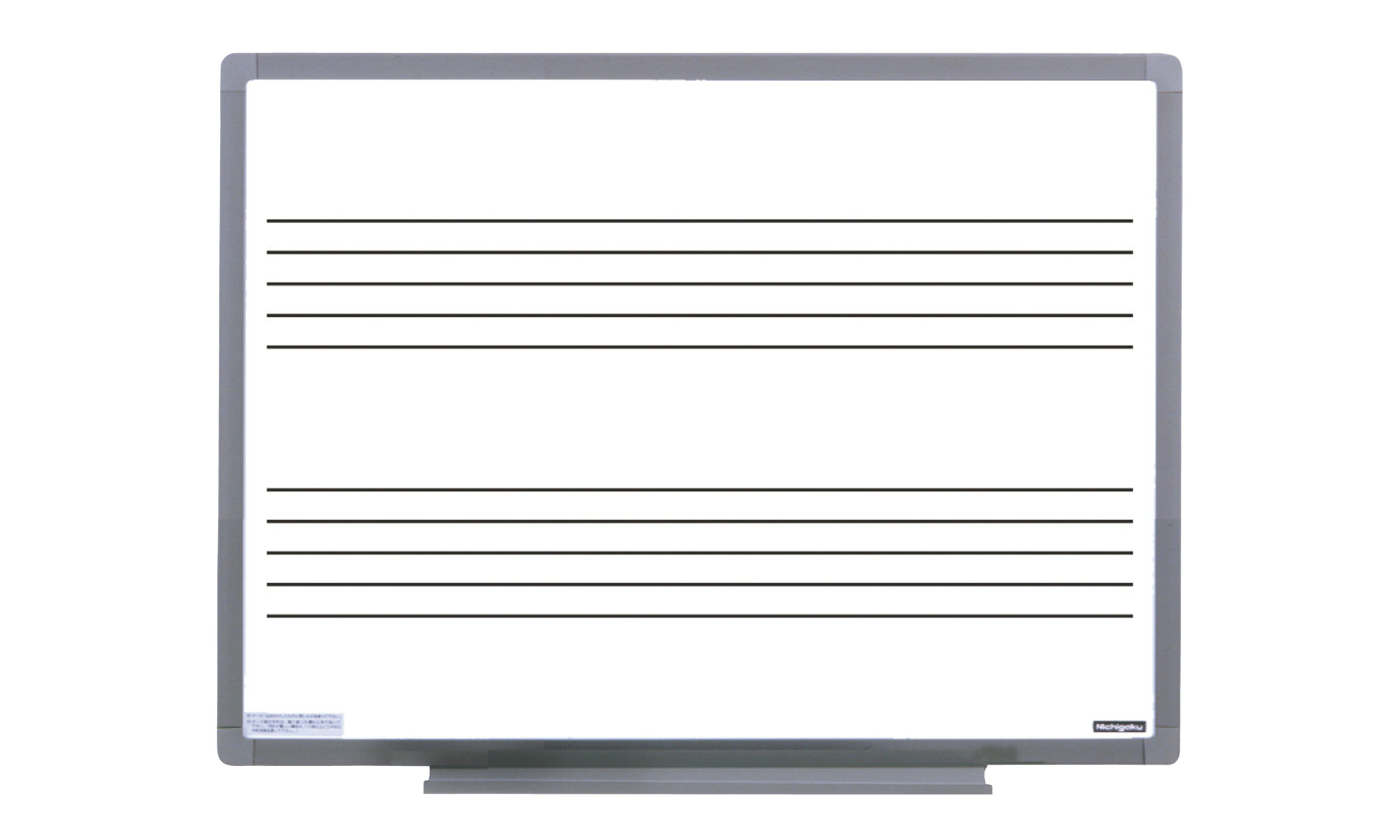 ニチガク 五線ホワイトボード 90×60㎜
