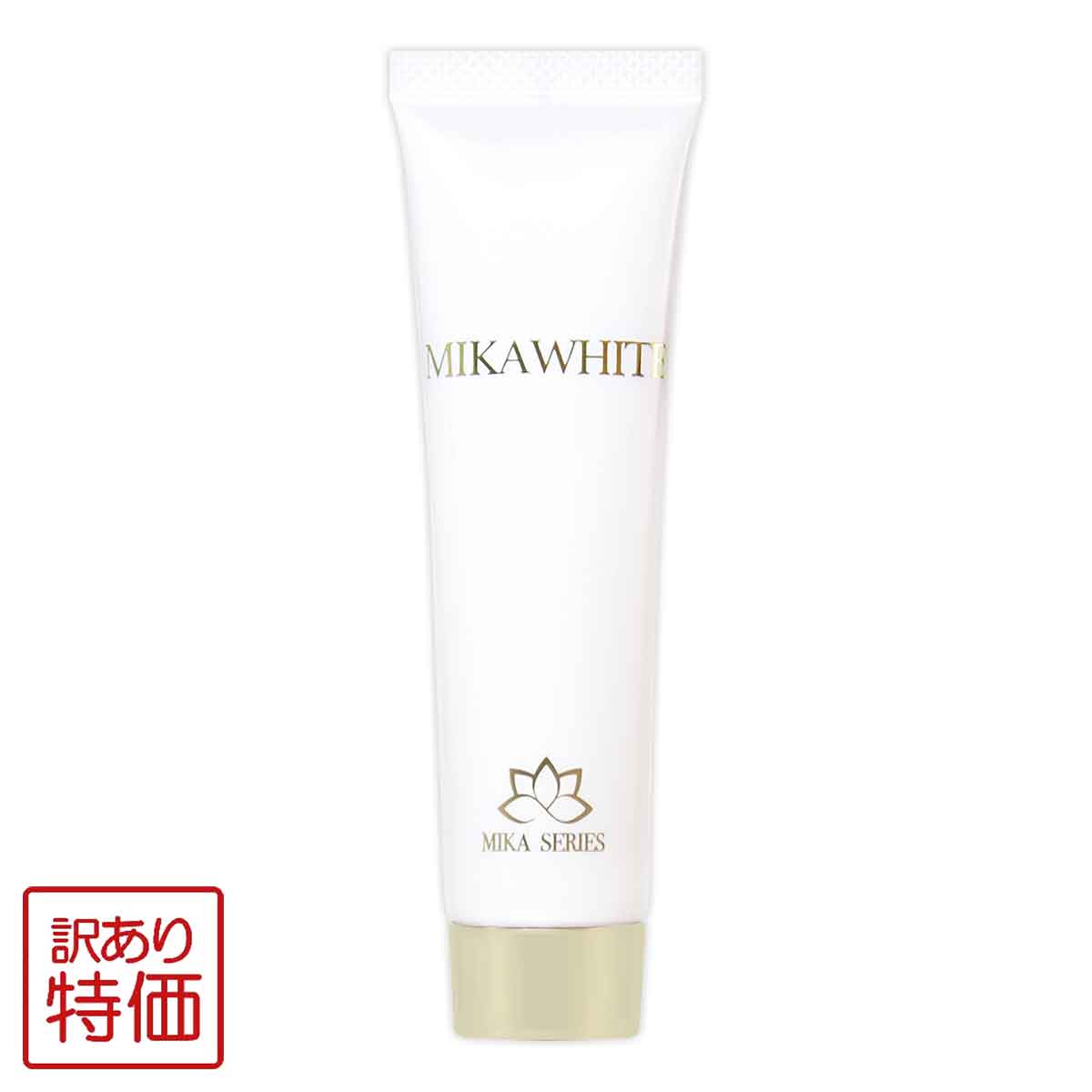 【 訳あり特価商品 】 ミカホワイト MIKA WHITE 30g トラストライン 歯磨き 歯磨き粉 歯磨きジェル ジェル 美白ハミガキ ホワイトニング 口臭予防 虫歯予防 歯周病予防 オーラルケア ［医薬部外品］ メール便送料無料NYH / ミカホワイトW00-02 / MKAWHT-01P