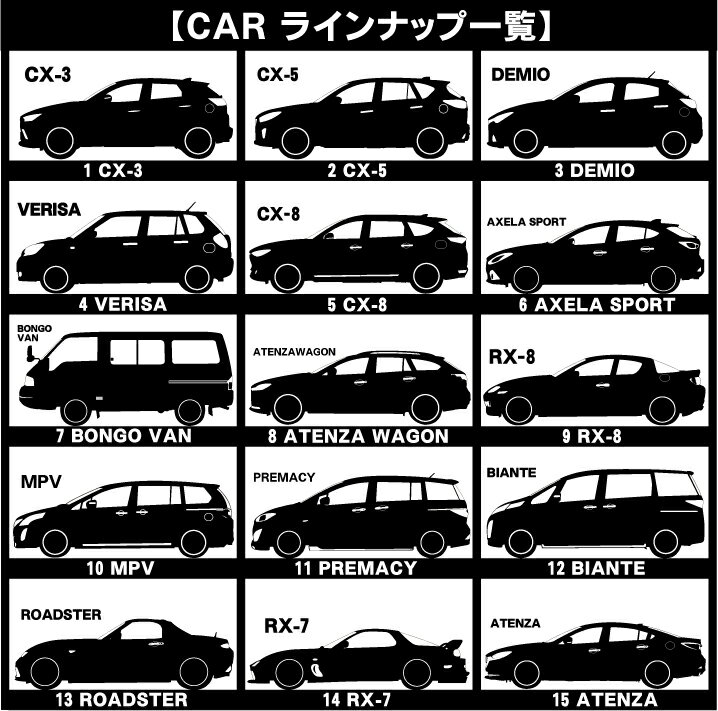 【マツダ 車 インカー&ドラレコ】チャイルドインカー ベイビーインカー キッズインカー baby チャイルドインカー マグネット ステッカー MAZDA RIDING