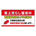 【 車上荒らし 警戒 監視カメラ 看板 ※デザイン847番 】 誘導看板 屋外看板 プレート看板 ショッピングモール 商業施設 スーパー 病院 施設 ホテル コンビニ 案内看板 表示 マンション 屋外 ガレージ看板 駐車場看板 フェンス 防水 標識 パネル看板