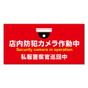 【 店内防犯カメラ作動中 監視中 看板 ※デザイン897番 】 誘導看板 屋外看板 プレート看板 ショッピングモール 商業施設 スーパー 病院 施設 ホテル コンビニ 案内看板 表示 マンション 屋外 ガレージ看板 駐車場看板 フェンス 防水 標識 パネル看板