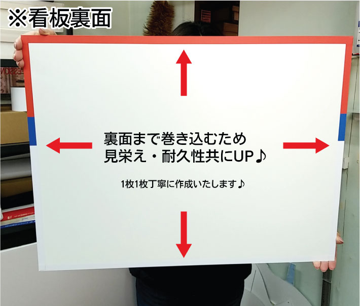 【私有地　通り抜け禁止　防犯カメラ】禁止看板　プレート看板　屋外　A型　防水仕様の大きな看板 2