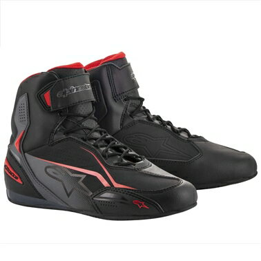 樂天商城 - Alpinestars FASTER 3 SHOE [131 BLACK GREY RED] 2510219 シューズ アルパインスターズ