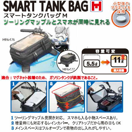 TANAX�ʥ��ʥå����� MFK-176���ޡ��ȥ��󥯥Хå�M���֥�å�