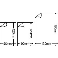 Ʃ�������ȥץ��ƥ�����󥷡��ȡ���(120��90mm��2�硢180��120mm��1��Υ��åȡ�