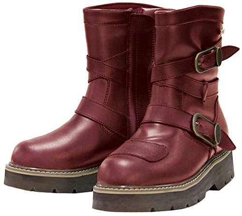 Rosso StyleLab　ROB-202 レディース 防水ライディングハイソールブーツ