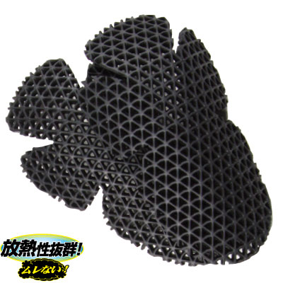 ラフ＆ロード RR10084エアスル−エルボーパッド