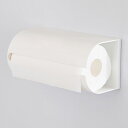 キッチンペーパーホルダー Mag-On マグネット キッチンペーパーホルダーR ホワイト | キッチンペーパー収納 マグネット キッチン収納