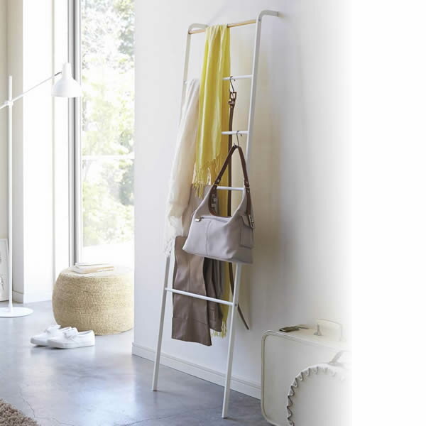 山崎実業 tower タワー ラダーハンガー ホワイト 2812