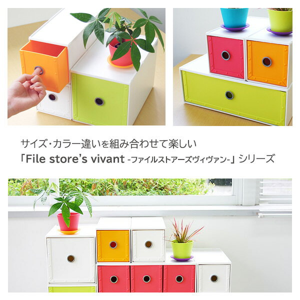 収納ボックス way-be ファイルストアーズ...の紹介画像2