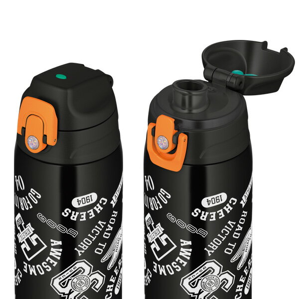 サーモス 水筒 コップ付き 真空断熱2WAYボトル 600ml FJJ-600WF ｜ THERMOS 2ウェイ 保温 保冷 ステンレス 子供 直飲み カップ こども キッズ スポーツ飲み口 小学生 人気