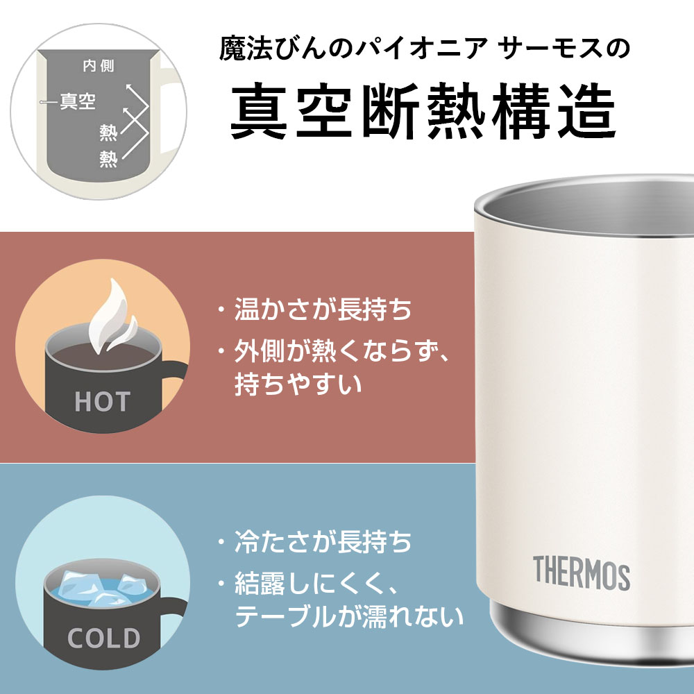サーモス 真空断熱マグカップ JDS 350ml 450ml 2個セット フタセット 2点 選べるセ...