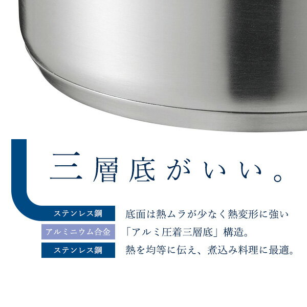 IH対応片手鍋 ガラス窓付蓋 14cm | ロ...の紹介画像3