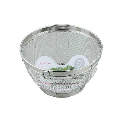 SUIグート 深型ざる 21cm SUI-6004 ｜ ステンレス ザル 調理