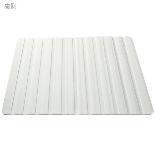 お風呂マット 2ツ折り でかマット 幅120×奥行85×厚さ2cm メルヘン BN-048 ｜ お風呂すのこ 浴室マット 洗い場マット 大きい 広い BIG ビッグサイズ 大サイズ 2倍 3