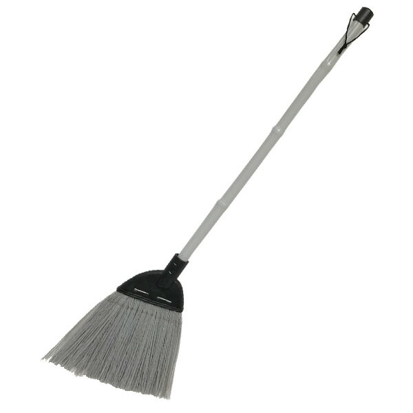 ホウキ 庭ほうき化繊 短柄 ｜ 箒 化繊 庭 屋外 水周り 掃き掃除 玄関 コンクリート 落ち葉 掃除用品 掃..