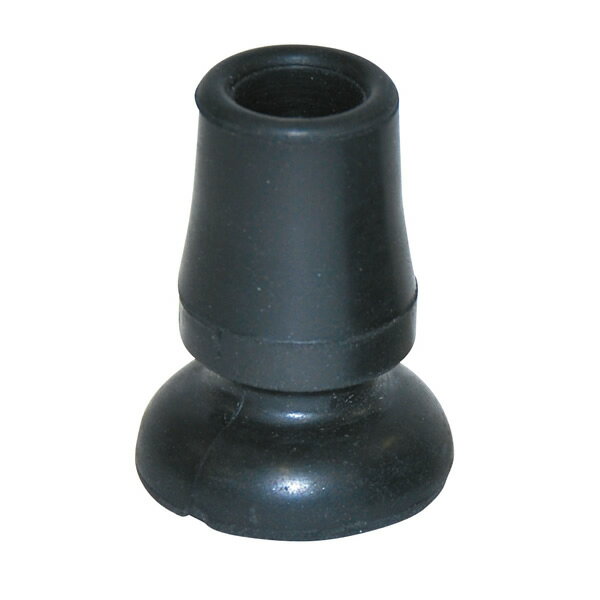 杖 杖先 替えゴム 16mm用 ブラック DDP-16 ｜ 替えゴム 杖用 先ゴム 吸盤タイプ