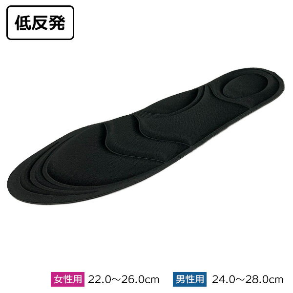インソール ソフトフィットインソール 男性用/女性用 | 中敷き 抗菌 クッション 衝撃吸収 疲れにくい レディース メンズ 靴 シューズ