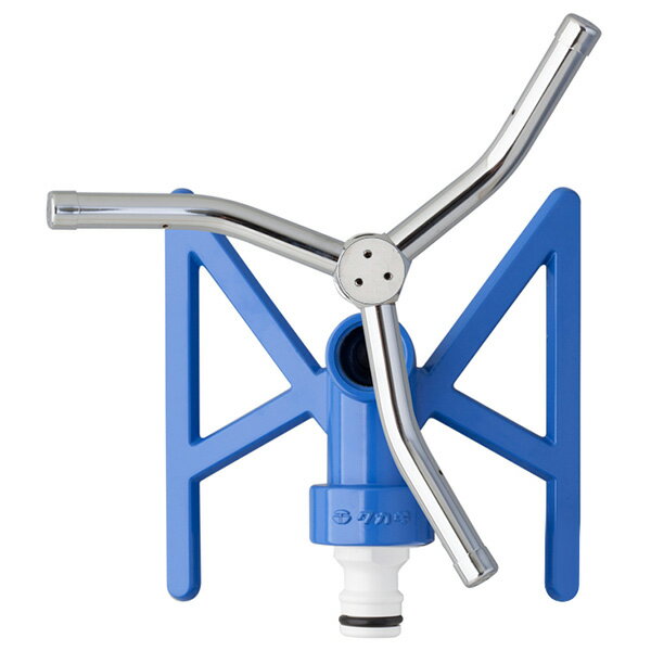 タカギ トリプルアームスプリンクラー QG199FJE ｜ スプリンクラー 水まき 芝生 散水 円形 ニップル付..