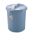 リッチェル DUSPOT ゴミ箱 70L ペール 本体＋フタセット 丸70型 ブルー 36317-1