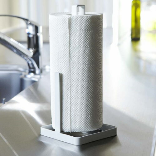 山崎実業 tower タワー キッチンペーパーホルダー ホワイト 6781