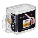 調味料ストッカー フォルマ クリアポット 820ml クリア | 調味料入れ 調味料ケース 保存容器