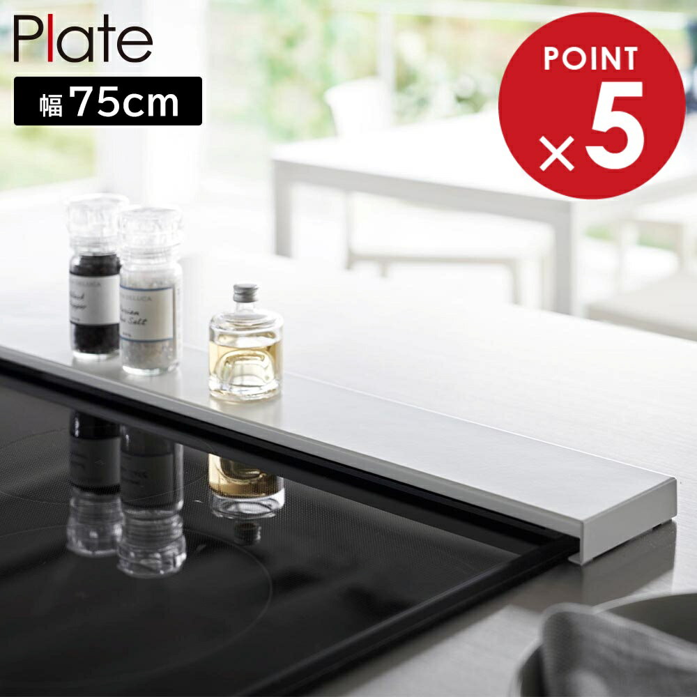 �ӵ������С� �ץ졼�� �ե�åȥ����� W75 ����¶� plate ��75cm����Υ�����б� �ۥ磻�� 2904 yamazaki