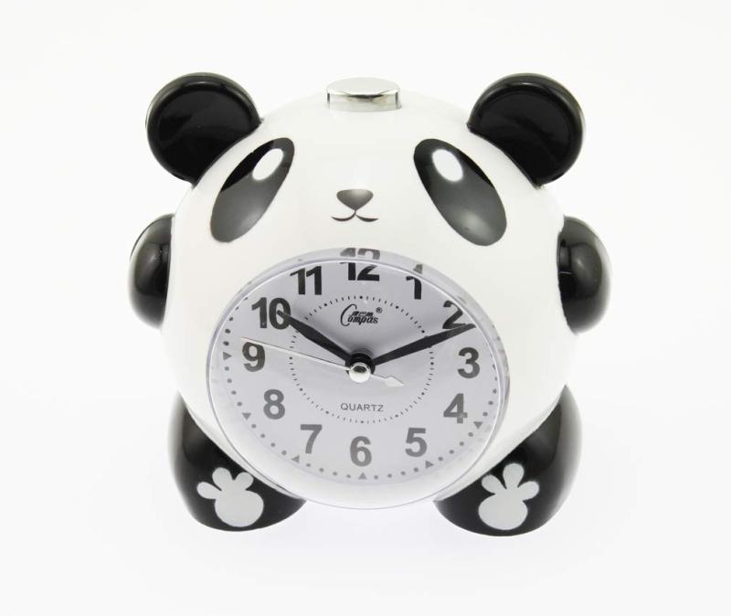 Olive-G パンダ の かわいい 目覚まし時計 置時計 電子 メロディ ライト タイプ